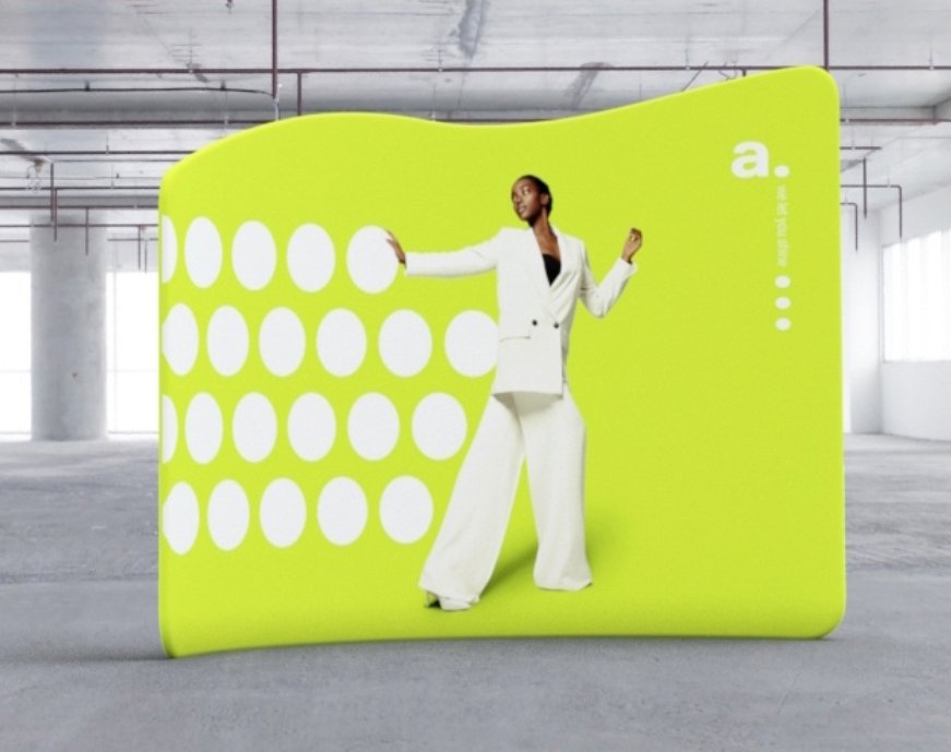 Slope messevegg 300cm - event2print