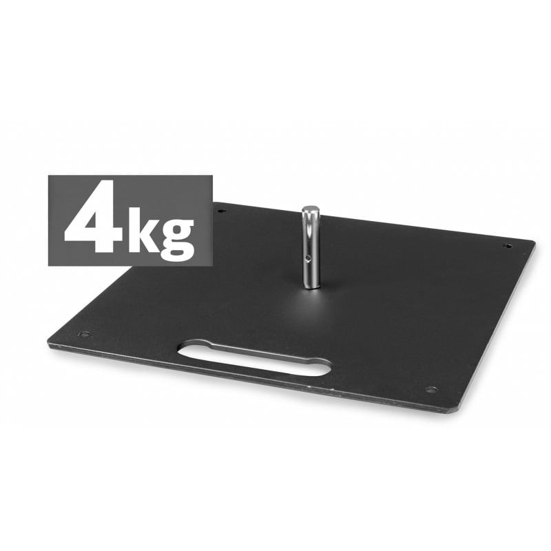 Stålplate 4kg til beach flagg