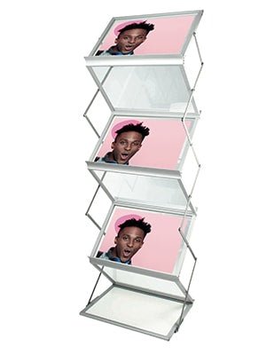 Zed-Up Lite brosjyrestativ - event2print