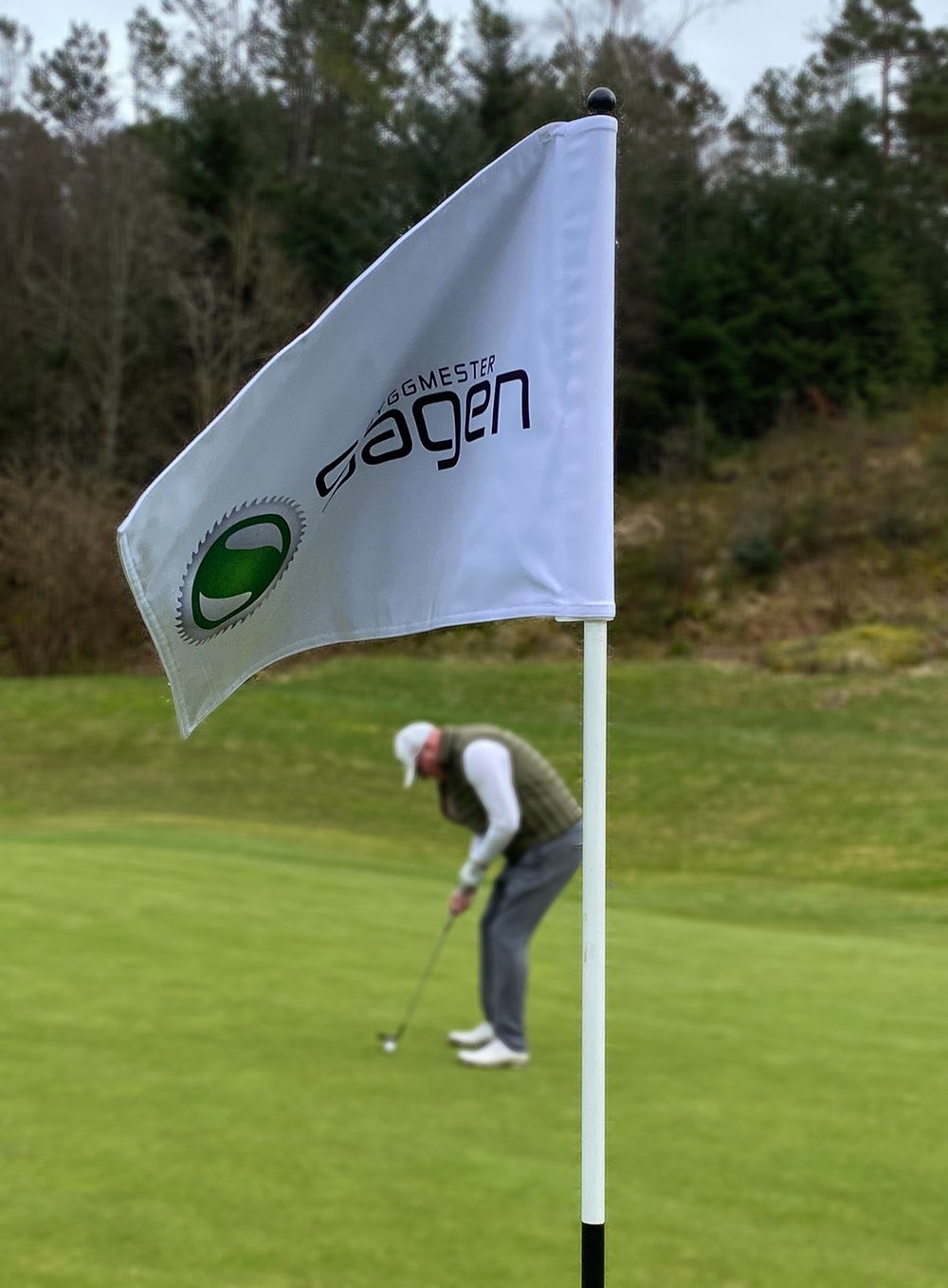 Golf flagg PRO 47x35cm - event2print