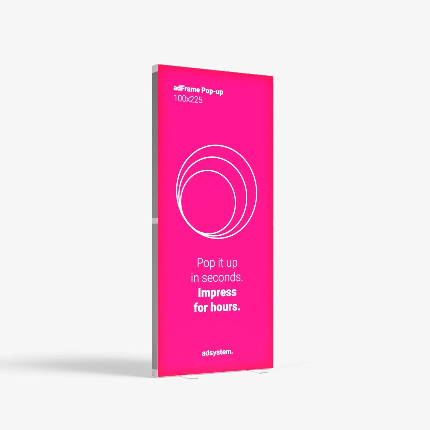 Pop - up LED lysvegg - event2print