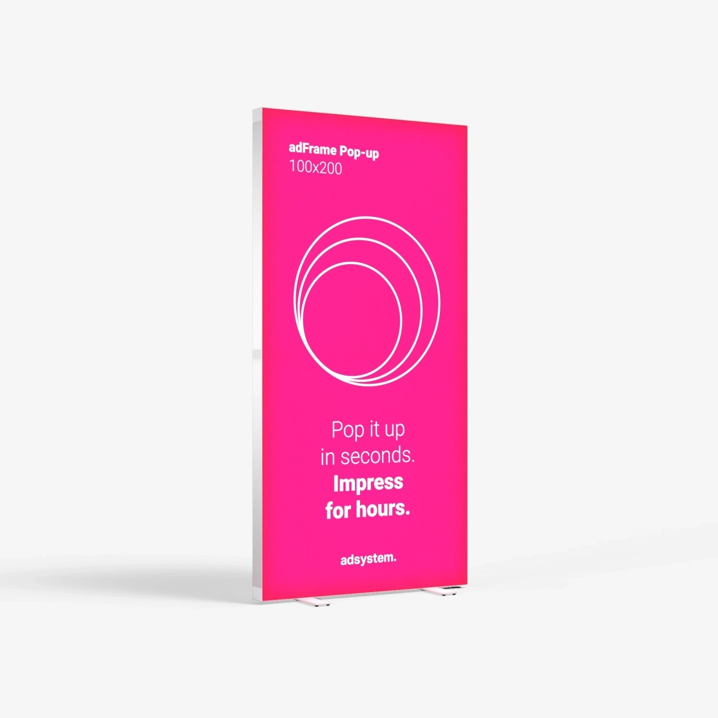 Pop - up LED lysvegg - event2print