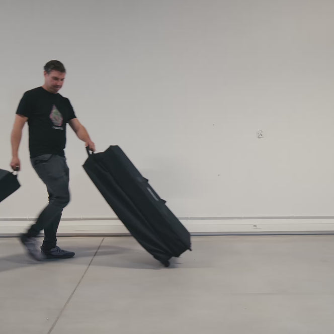 Stor LED messedisk med låsbart rom