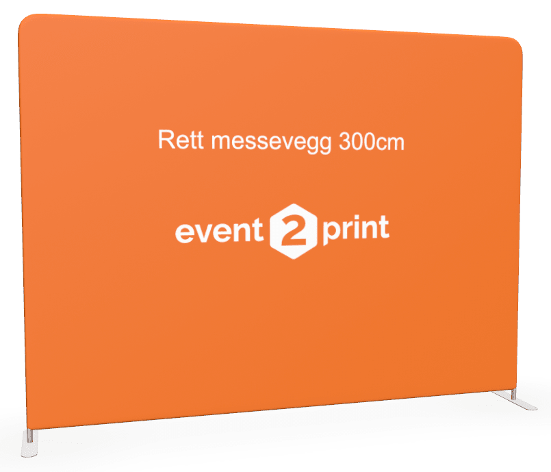 Rett messevegg 300cm - event2print