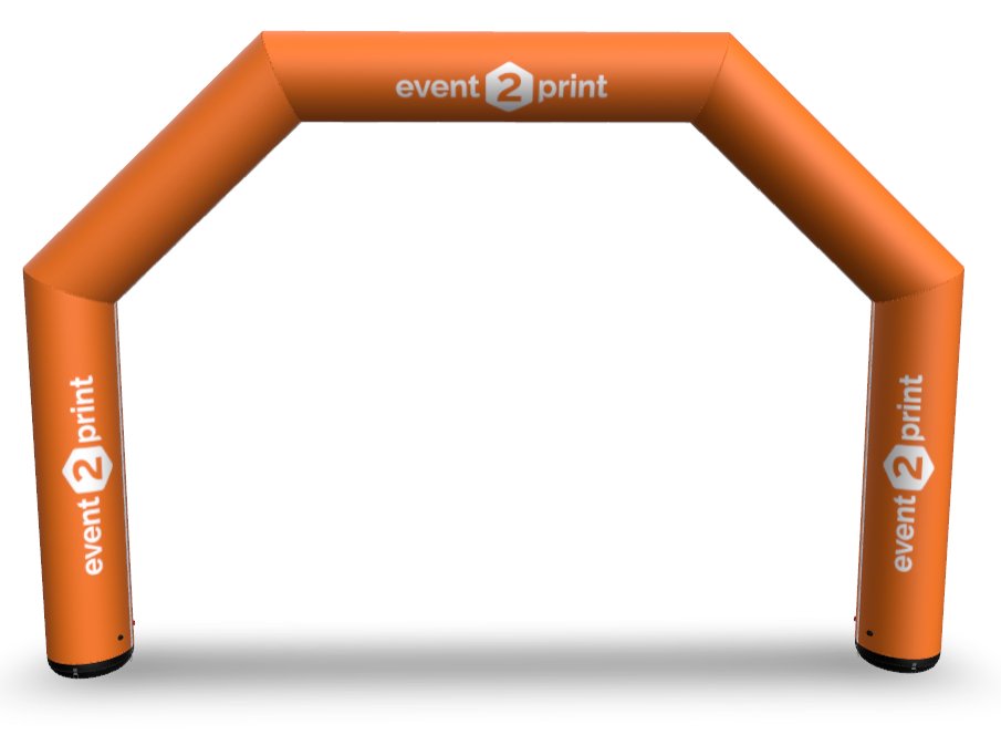 Oppblåsbar målbue 6,8m - event2print